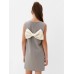 Платье нарядное детское MINAKU: PartyDress, цвет серый, рост 158 см