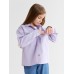Рубашка детская MINAKU: Jeans collection, цвет лавандовый, рост 128 см