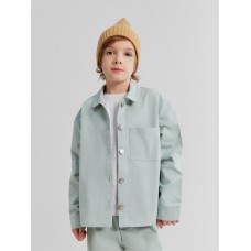 Рубашка детская MINAKU: Jeans collection, цвет мятный, рост 158 см