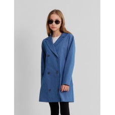Рубашка для девочки MINAKU: Jeans collection, цвет голубой, рост 158 см