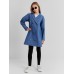 Рубашка для девочки MINAKU: Jeans collection, цвет голубой, рост 158 см