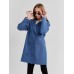 Рубашка для девочки MINAKU: Jeans collection, цвет голубой, рост 158 см