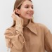 Рубашка женская MINAKU: Casual Collection цвет бежевый, р-р 50