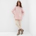 Рубашка женская MINAKU: Casual Collection цвет розовый, р-р 48