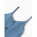 Сарафан для девочки MINAKU: Jeans collection, цвет голубой, рост 116 см
