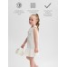 Сарафан для девочки, MINAKU :Party Dress, цвет белый, рост 104 см