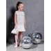 Сарафан для девочки, MINAKU :Party Dress, цвет белый, рост 104 см