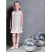 Сарафан для девочки, MINAKU :Party Dress, цвет белый, рост 104 см