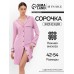 Сорочка женская MINAKU: Home collection цвет розовый, размер 52