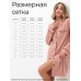 Сорочка женская MINAKU: Home collection цвет тёмно-бежевый, размер 52