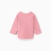Свитшот флисовый детский MINAKU: Fleece Soft, цвет розовый, рост 98 см