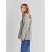 Свитшот флисовый детский MINAKU: Fleece Soft, цвет серый, рост 140 см