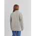 Свитшот флисовый детский MINAKU: Fleece Soft, цвет серый, рост 140 см