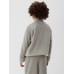 Свитшот флисовый детский MINAKU: Fleece Soft, цвет серый, рост 140 см