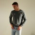 Свитшот мужской MINAKU: Casual collection MAN цвет графит меланж, размер 48