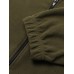 Толстовка флисовая для девочки MINAKU: Fleece Soft, цвет хаки, рост 158 см