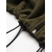 Толстовка флисовая для девочки MINAKU: Fleece Soft, цвет хаки, рост 158 см