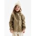 Ветровка демисезонная для девочек MINAKU из Softshell на флисе, непромокаемая, хинди, рост 128 см