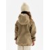 Ветровка демисезонная для девочек MINAKU из Softshell на флисе, непромокаемая, хинди, рост 128 см