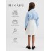 Юбка для девочки, MINAKU :Party Dress, цвет белый, рост 140 см