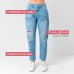 Брюки джинсовые женские MIST (32) р-р 50