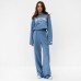 Брюки женские MIST Cozy style, синий, р. 48