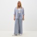 Брюки женские Mist plus-size, размер 54, голубой