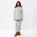 Джоггеры женские MIST Cozy style, серый, размер 48