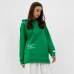 Худи женское MIST Cozy style, зелёный, размер 50
