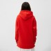 Худи женское с начёсом MIST Cozy style, красный, размер 50