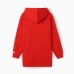 Худи женское с начёсом MIST Cozy style, красный, размер 60