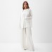 Костюм женский (блуза и брюки) MIST Classic collection, р. 48-50, белый