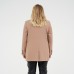 Пиджак женский MIST plus-size, р.52, бежевый