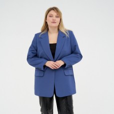 Пиджак женский MIST plus-size, р.58, синий