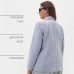Пиджак женский двубортный MIST plus-size, р.52, серый