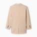 Пиджак женский двубортный MIST plus-size, р.58, бежевый