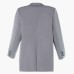 Пиджак женский двубортный MIST plus-size, размер 54, цвет серо-голубой