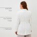 Пиджак женский с поясом MIST plus-size, р.58, белый