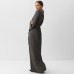 Платье женское MIST Classic collection, макси, размер 40-42, графит