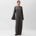 Платье женское MIST Classic collection, макси, размер 44-46, графит