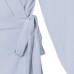 Платье женское MIST, plus-size,  р.54, серо-голубой