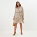 Платье женское MIST plus-size, р.52, бежевый