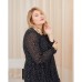 Платье женское миди MIST plus-size, р.52, черный