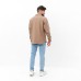 Рубашка мужская MIST oversize размер 54, бежевый