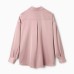 Рубашка шелковая MIST plus-size, р. 54, пыльная роза