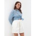 Шорты женские MIST Denim, размер М, белые
