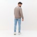 Толстовка мужская (бомбер) MIST Men's casual размер 54, серо-бежевый
