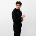 Толстовка мужская с капюшоном MIST Men's casual размер 54, черный
