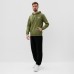Толстовка мужская с капюшоном MIST Men's casual размер 54, зеленый