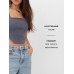 Топ женский джинсовый MIST: Denim р.48, графит